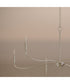 Ilia 6-Light Extra Large Chandelier Brushed Nickel