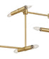 Cadre 14 Light Modern Linear Pendant