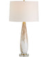Lyra White & Gold Table Lamp
