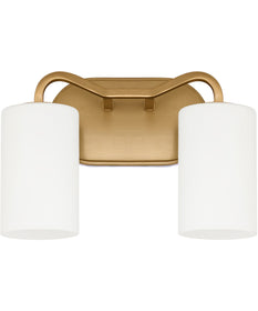 Rutherford 2-light Bath Vanity Light Brushed Brass