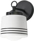 Eureka 1-Light Wall Scone Black