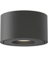 Fulcrum LED Flush Mount w Gimbal Black