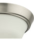 Edessa Flush Mount Brushed Nickel