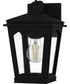 Huck Small 1-light Outdoor Wall Light  Coastal Armour Aluminum Earth Black