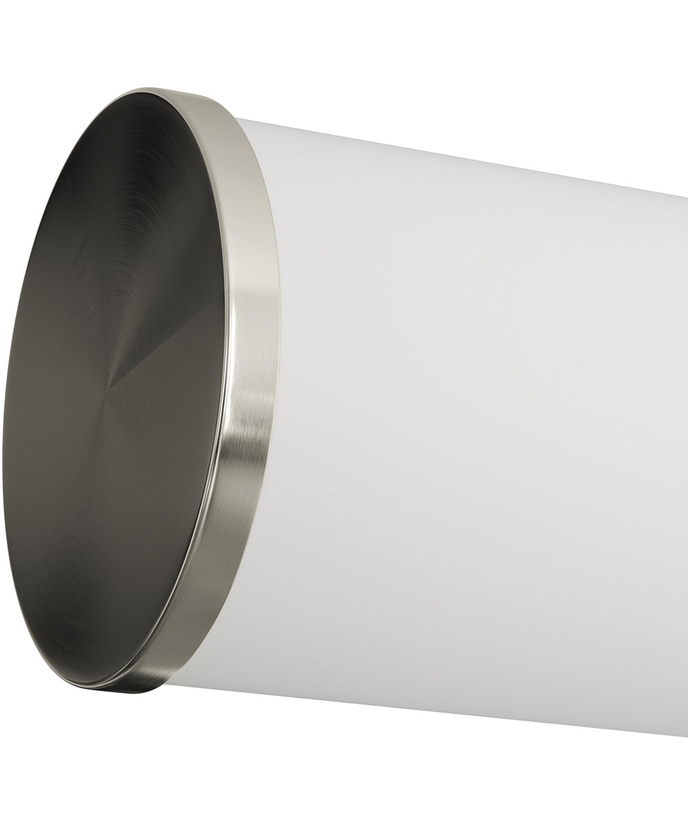 Phase 6.2 36 in. 5CCT Integrated LED Linear Vanity Light Brushed Nickel