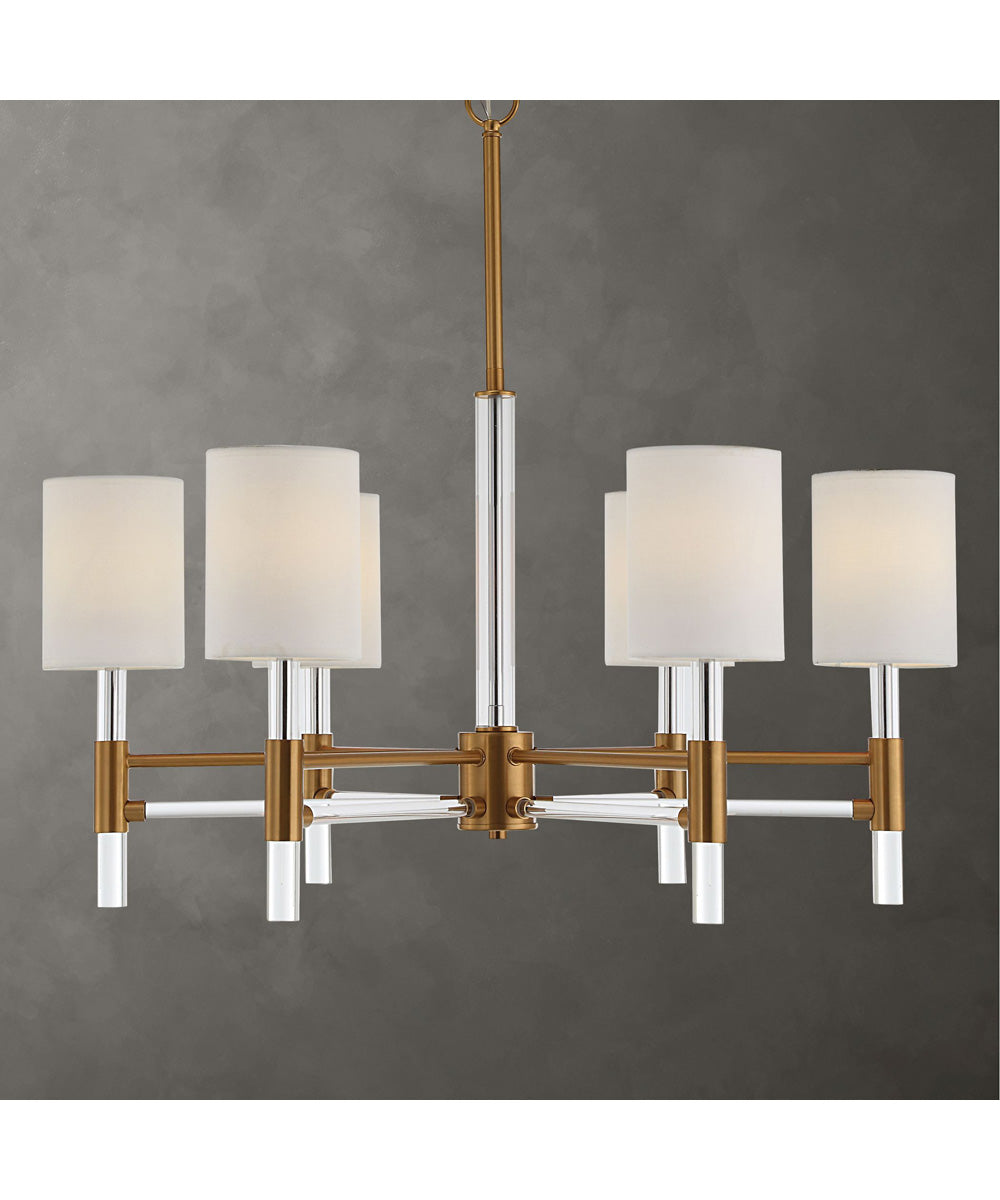 Welkin 6 Light Modern Chandelier