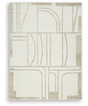 Farongrove Medium Rug Ivory/Beige