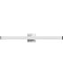 Phase 6.1 36 in. 5CCT Integrated LED Linear Vanity Light Polished Chrome