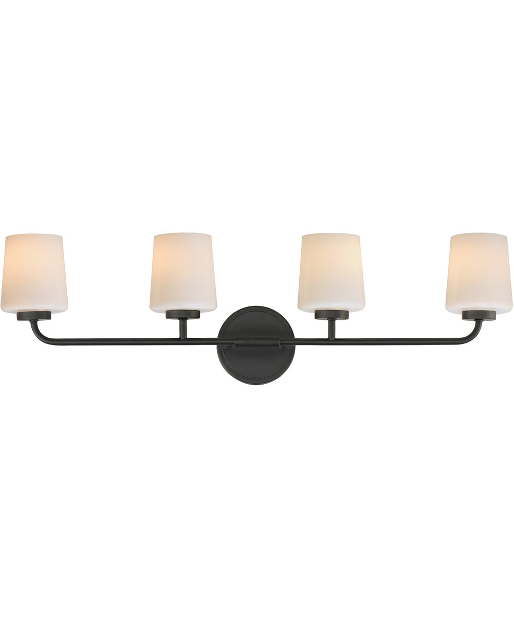 Durham 4-Light Bath Vanity Black