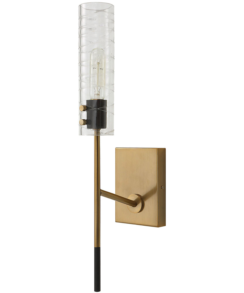 Telesto 1 Light Brass Sconce