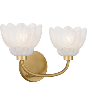 Whitecap 2-light Bath Light Brushed Gold