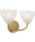 Whitecap 2-light Bath Light Brushed Gold