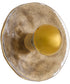 Del Rey 60-light Wall Sconce Brushed Brass