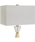 Arete Modern Brass Table Lamp