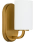 Rutherford 1-light Wall Mount Light Fixture Brushed Brass