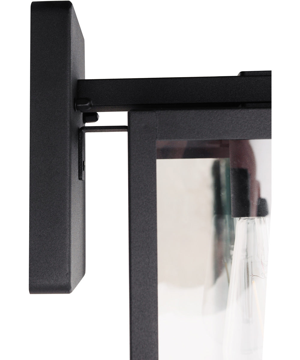 Harris 1-Light Outdoor Lighting Textured Black