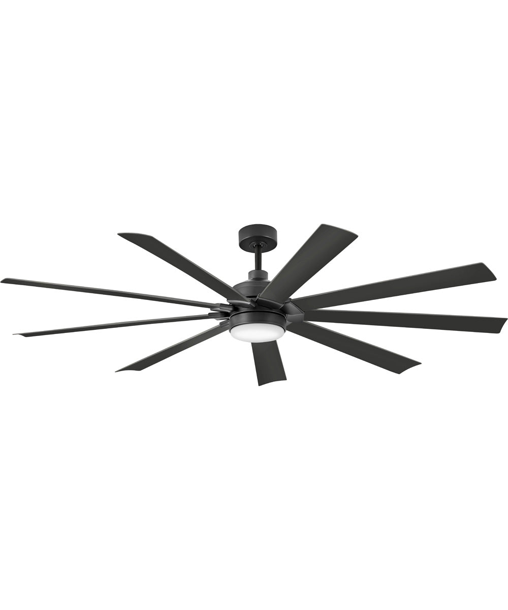 Turbine 80" LED Smart Fan Matte Black
