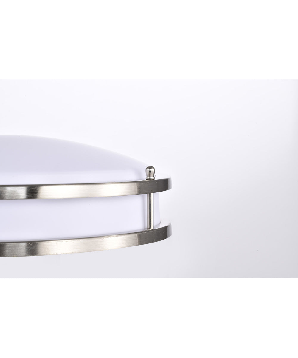 Glamour  Close-to-Ceiling Brushed Nickel