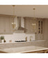 Reines 4-Light Foyer Pendant Brushed Gold