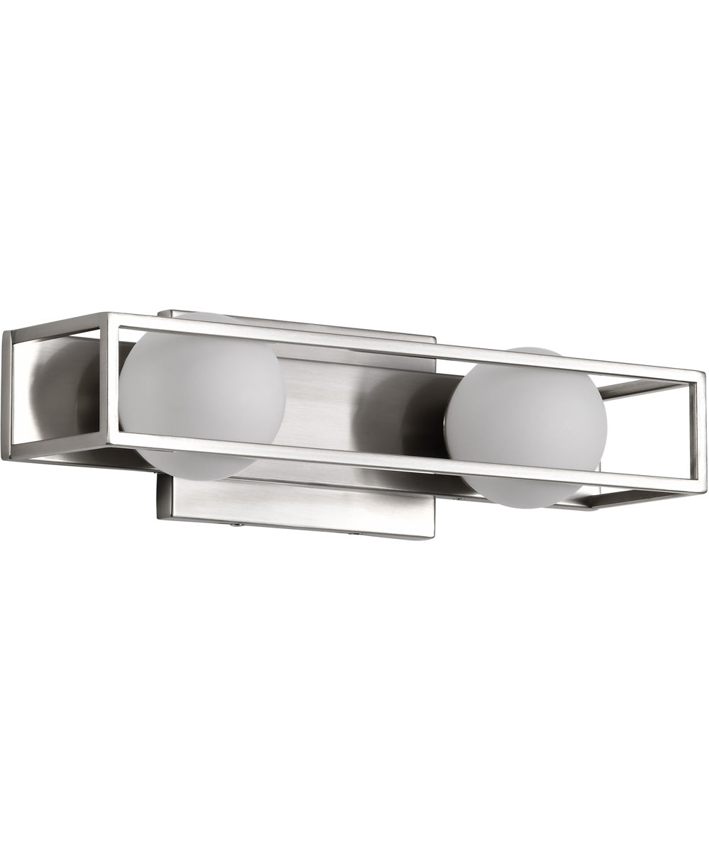 Jenkins 2-Light Vanity & Wall Brushed Nickel