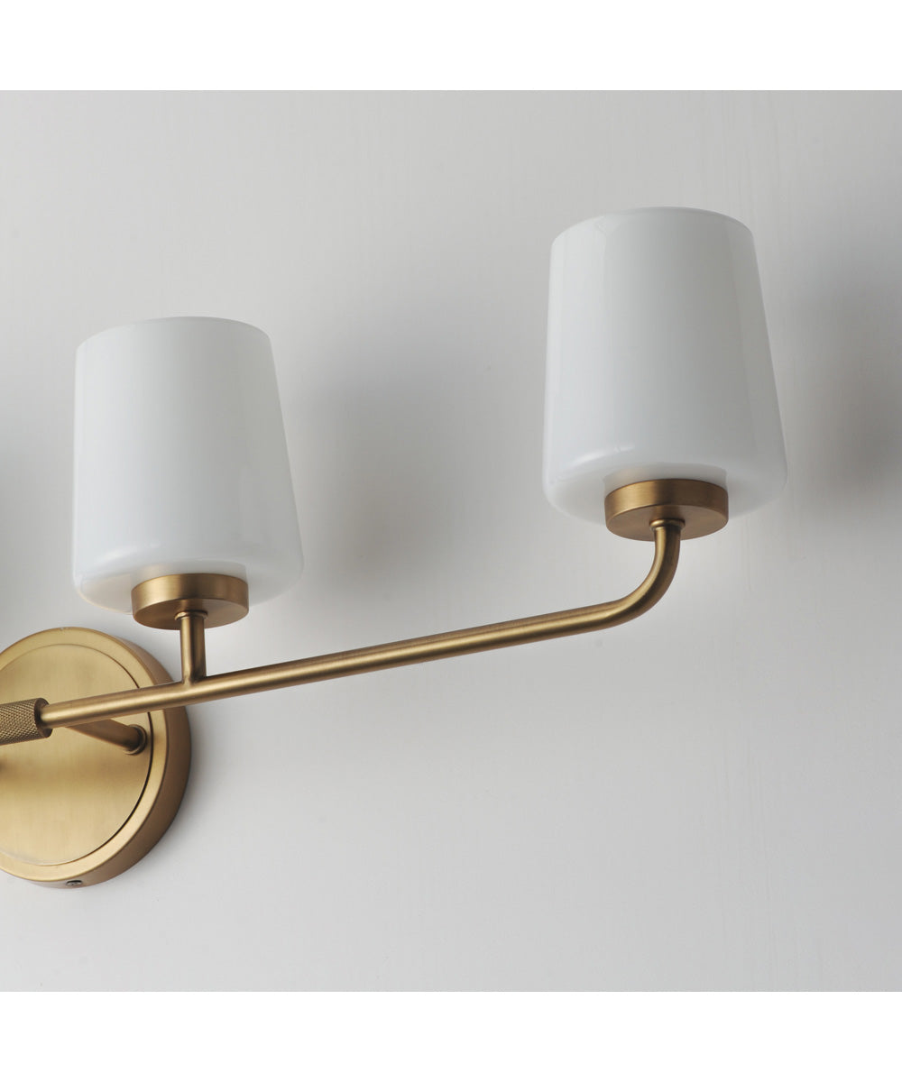 Durham 4-Light Bath Vanity Natural Aged Brass