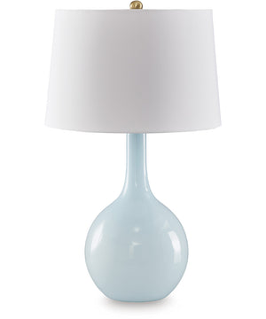 Rylanton Glass Table Lamp Aqua