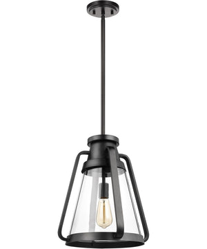 Everett 1-Light Pendant Matte Black