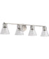Gianna 4-Light Vanity & Wall Brushed Nickel