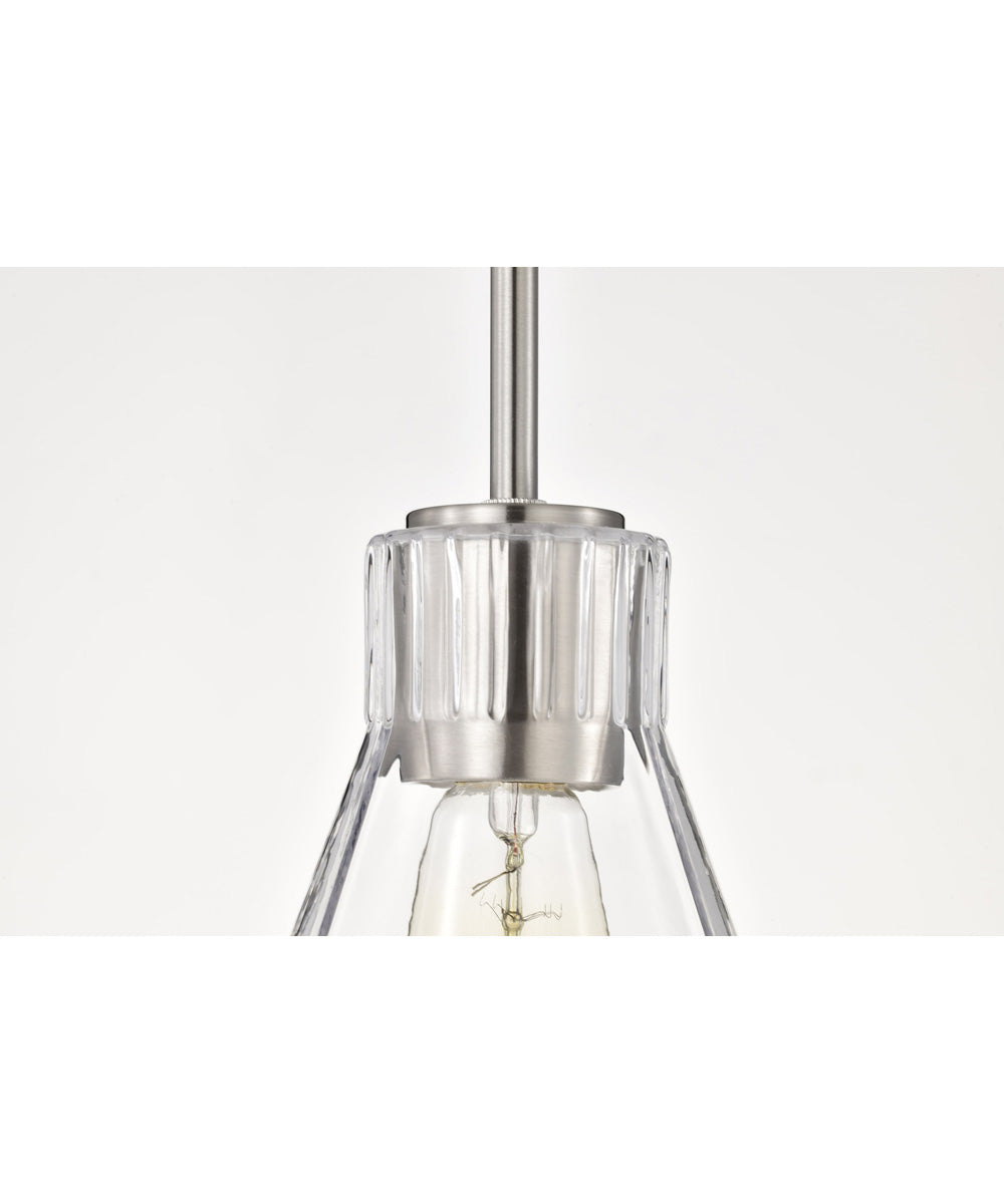 Gianna 1-Light Pendant Brushed Nickel