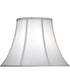 9x18x13 Off White Silk Shantung Bell Softback Lampshade