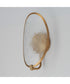 Moonscapes Wall Sconce Brushed Champagne