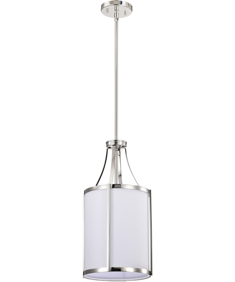 Easton 1-Light Pendant Polished Nickel