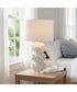 Cambre White Coral Table Lamp
