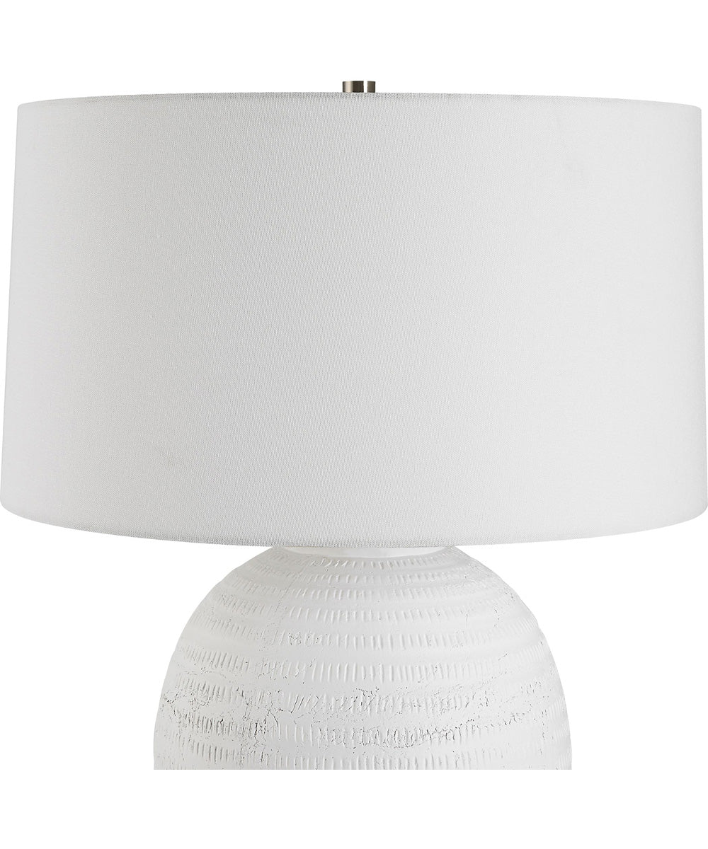 Reyna Chalk White Table Lamp