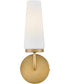 Selma 1-Light Medium Single Light Sconce in Gold