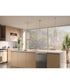 Clarion 1-Light Etched White Pendant P500430 Brushed Nickel