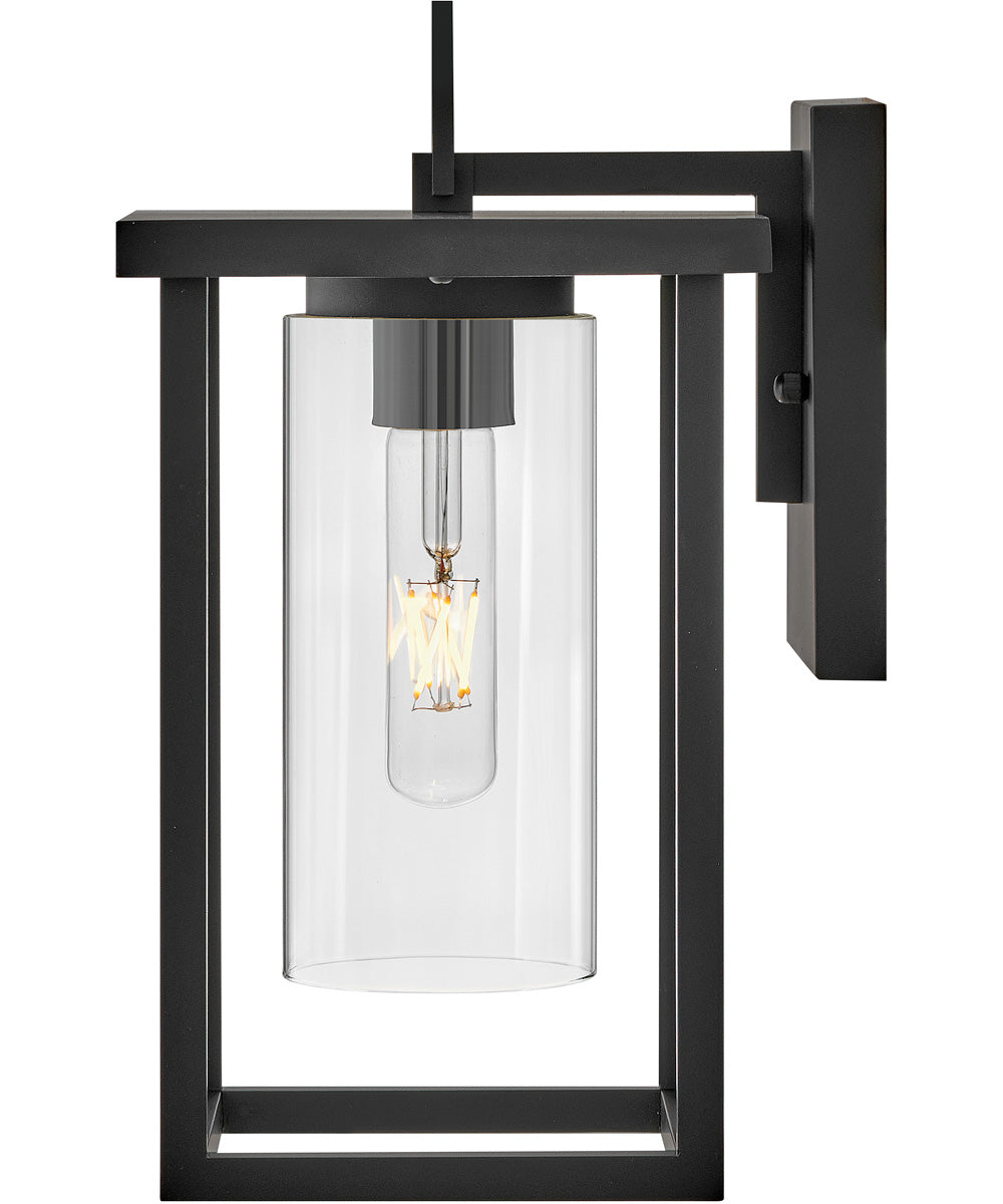 Mateo 1-Light Small Wall Mount in Black