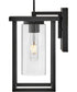 Mateo 1-Light Small Wall Mount in Black