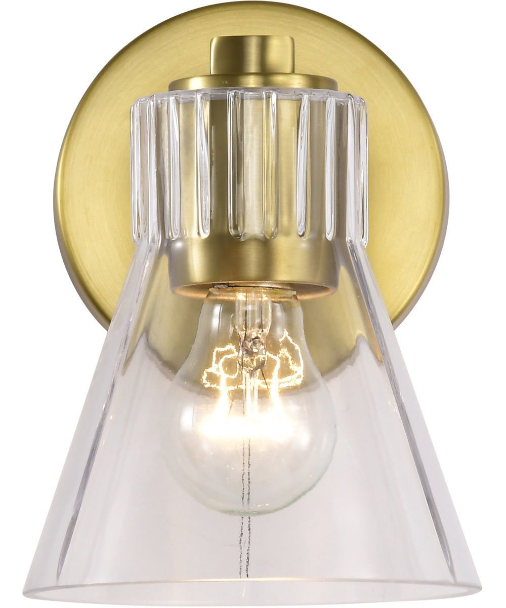 Gianna 1-Light Vanity & Wall Vintage Brass