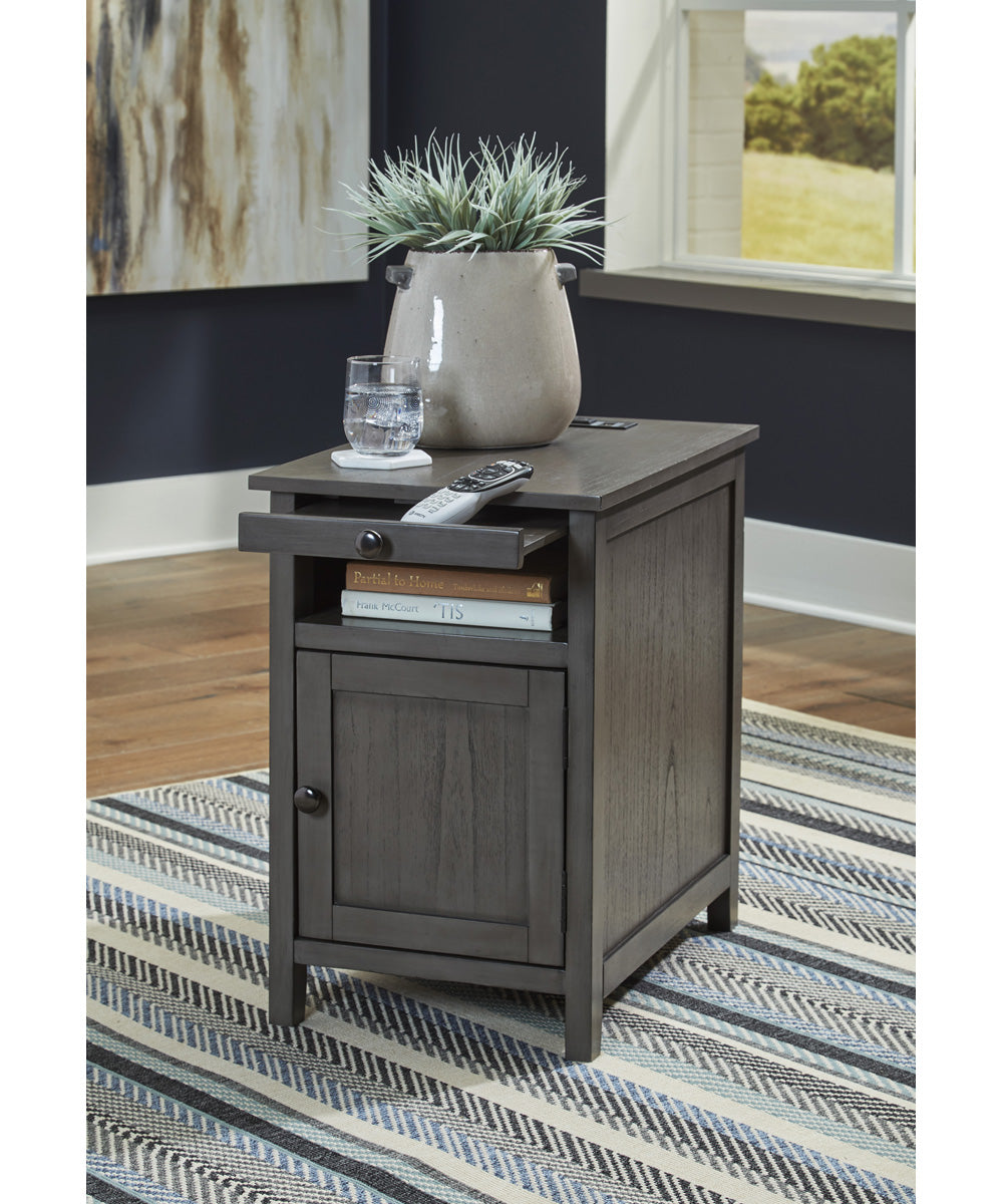 Treytown Chair Side End Table Gray