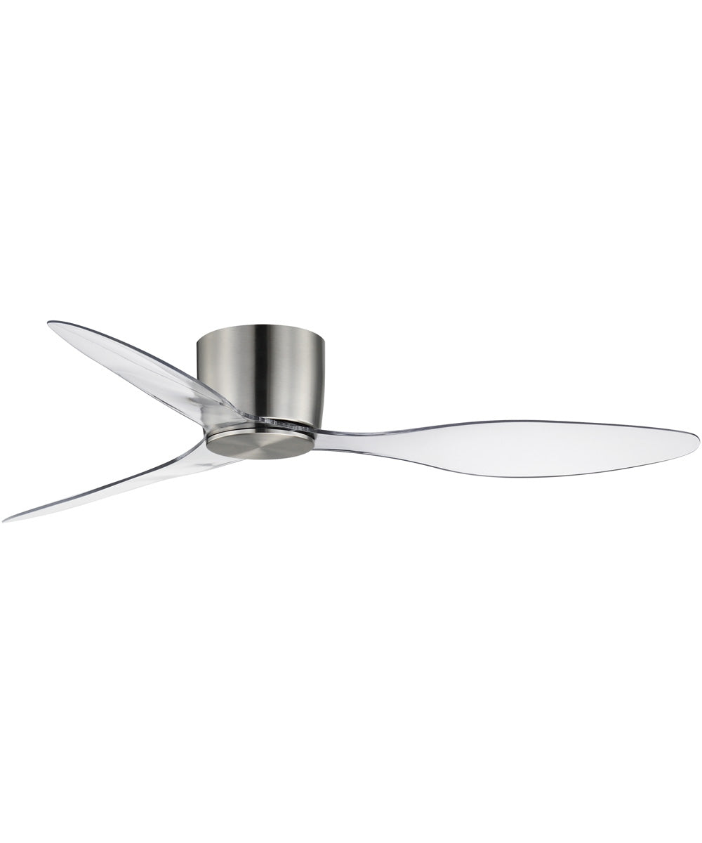 Aeris 52 inch 3-Blade Hugger Fan Satin Nickel