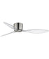 Aeris 52 inch 3-Blade Hugger Fan Satin Nickel