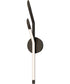Scion 24 inch LED Wall Sconce Black