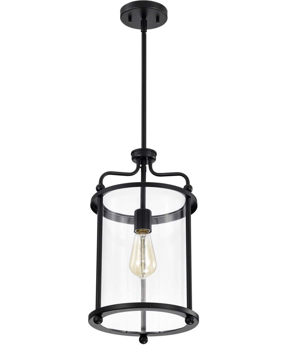 Yorktown 1-Light Pendant Matte Black