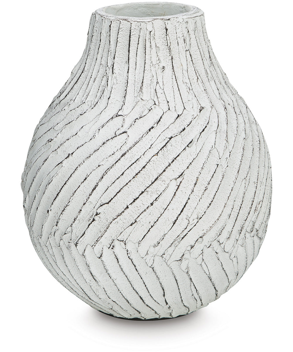 Shelvie Vase Distressed White