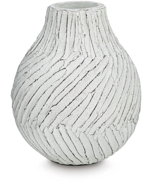Shelvie Vase Distressed White