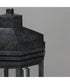 Wright 3-Light Outdoor Post Black Patina