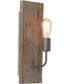 Tybee 1-Light Sconce Nordic Grey