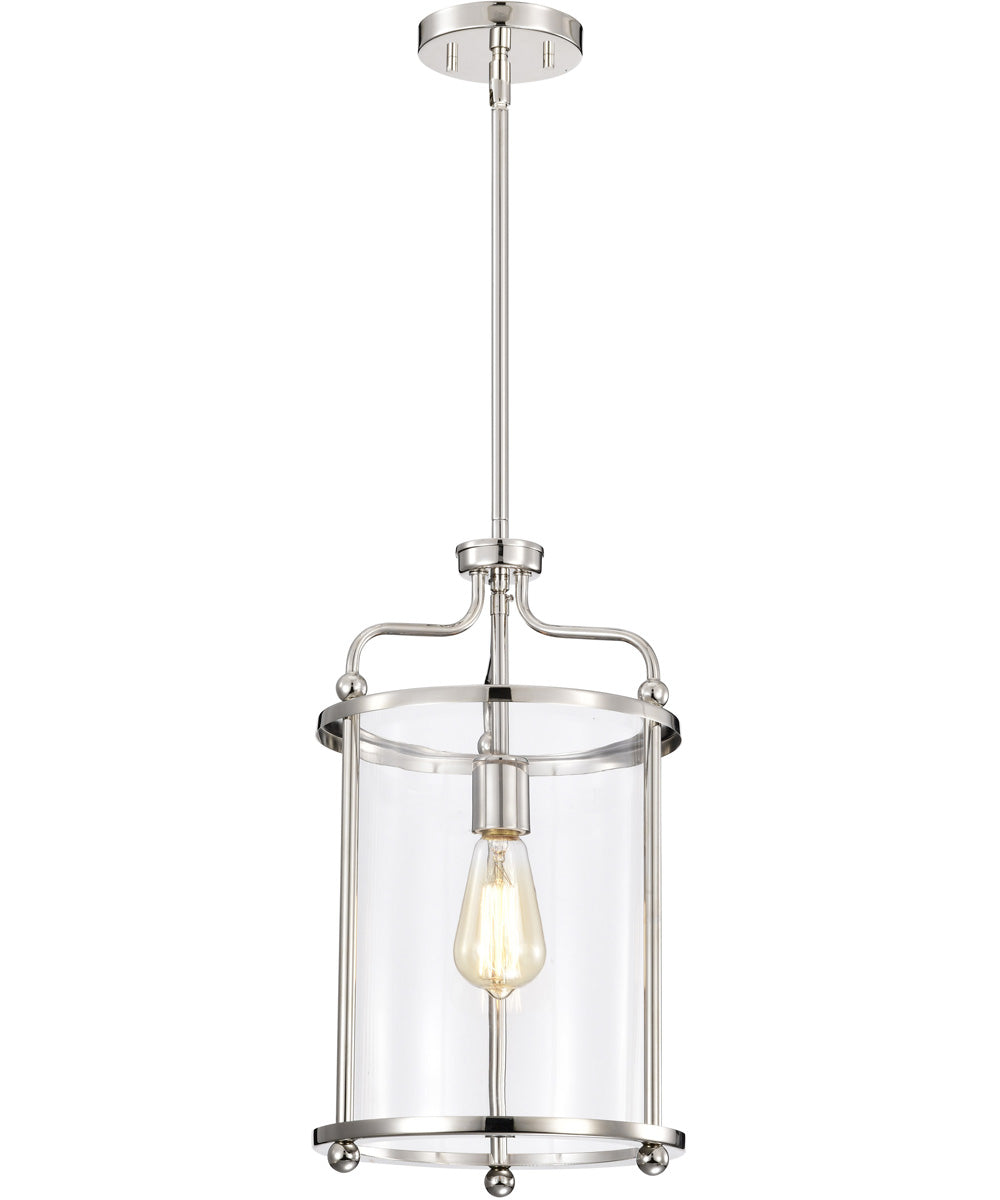 Yorktown 1-Light Pendant Polished Nickel