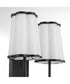 Belinder Wall Mount Light Fixture Matte Black